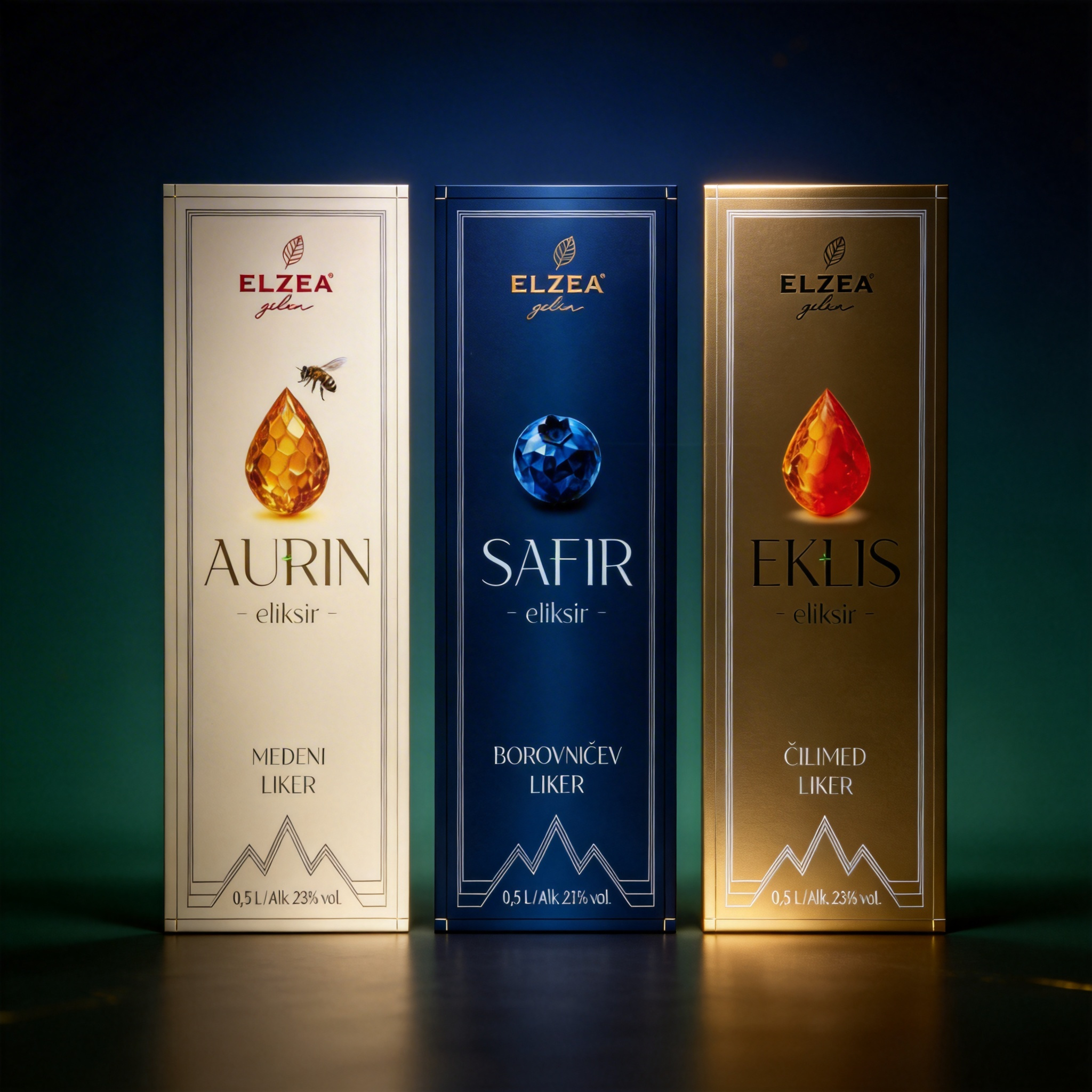 Maison ELZÉA collection packaging